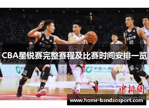 CBA星锐赛完整赛程及比赛时间安排一览