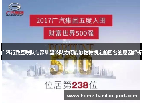 广汽行致互联队与深圳碧波队为何能够稳稳锁定前四名的原因解析